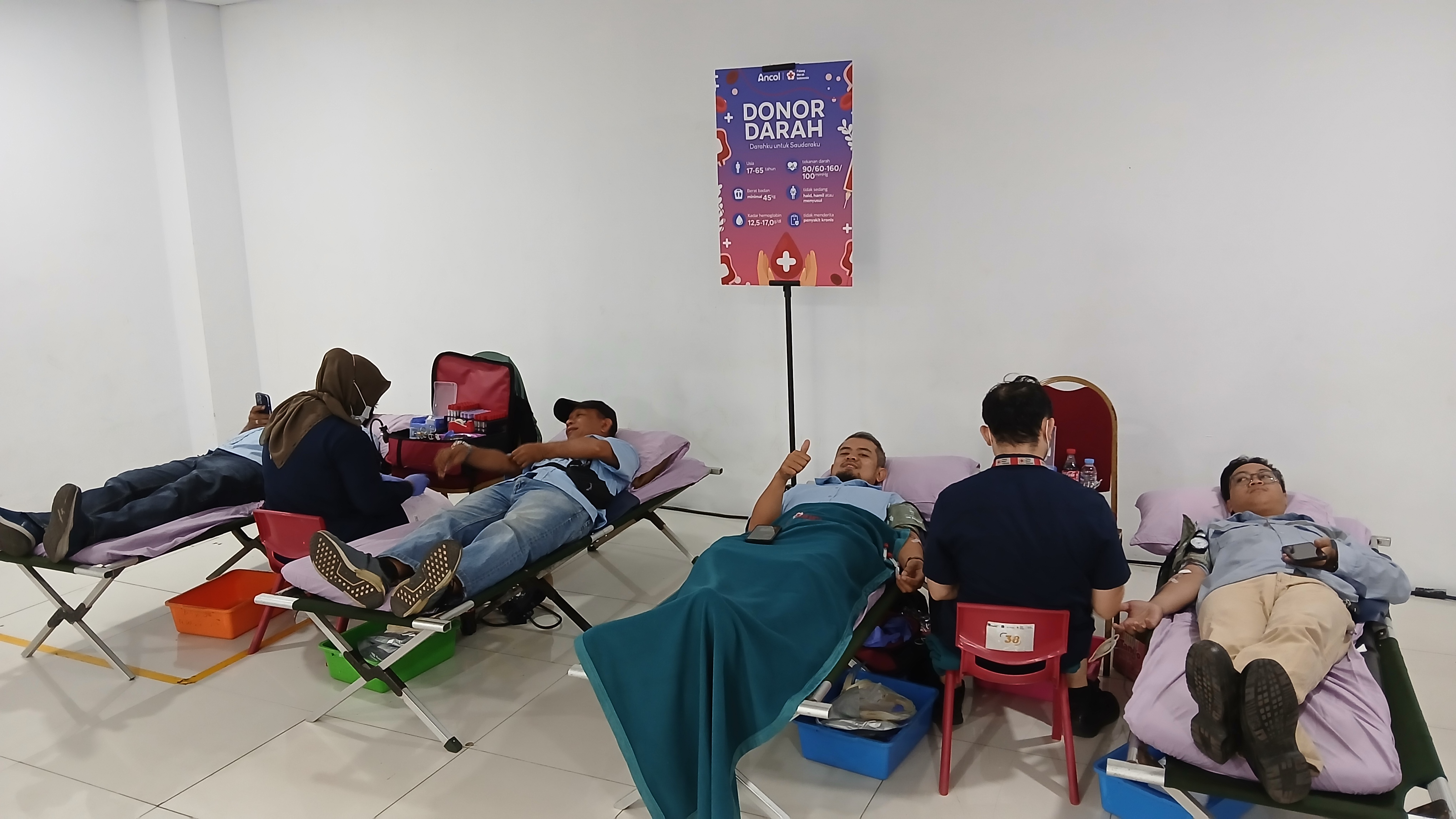Ancol Bersama PMI Jakarta Utara Mengadakan Donor Darah  -  Sinergi untuk Kemanusiaan, Berkolaborasi untuk Negeri